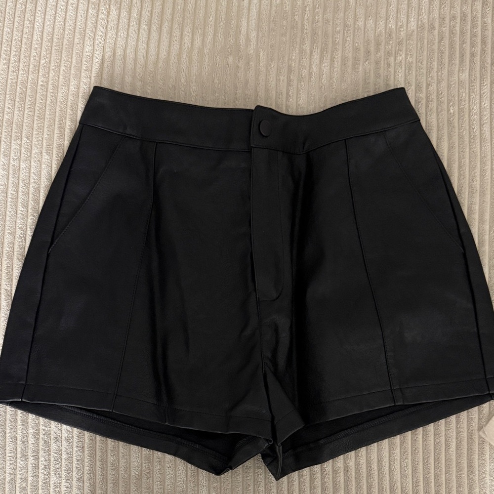Fashion Nova High Waist Black Shorts